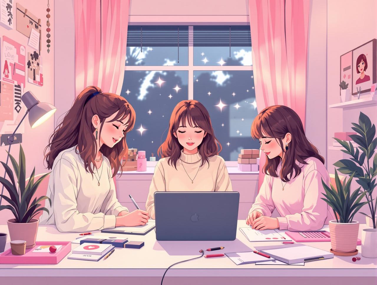 抖音短剧免费观看创始团队 - 三个女孩的初心故事